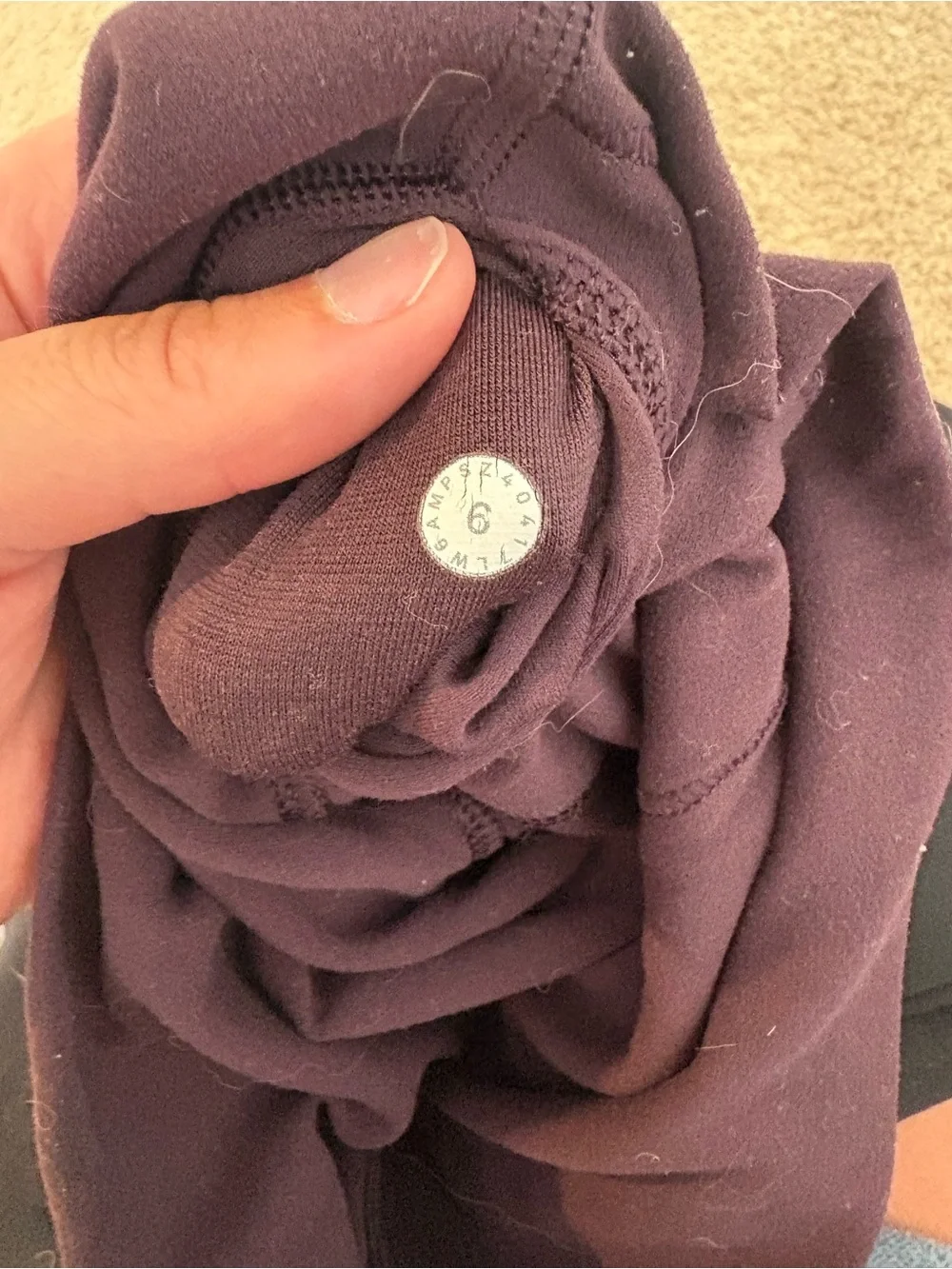 lululemon athletica Deep Plum High-Rise Leggings